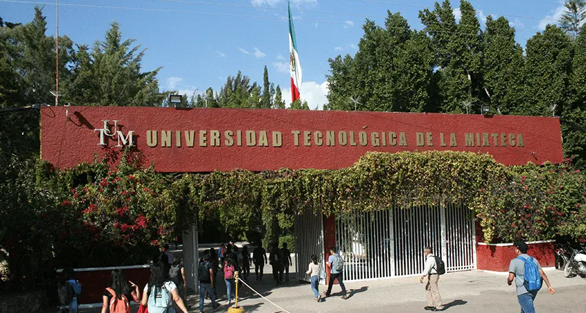 Instalaciones de la Universidad Tecnológica de la Mixteca en el estado de Oaxaca