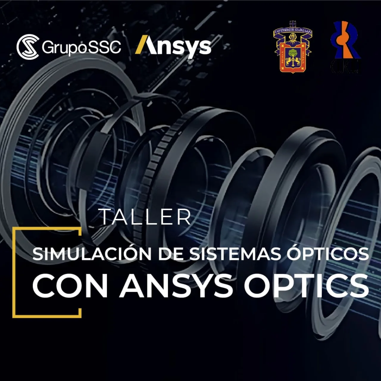 Taller Gratuito de Simulación de Sistemas Ópticos con ANSYS Optics