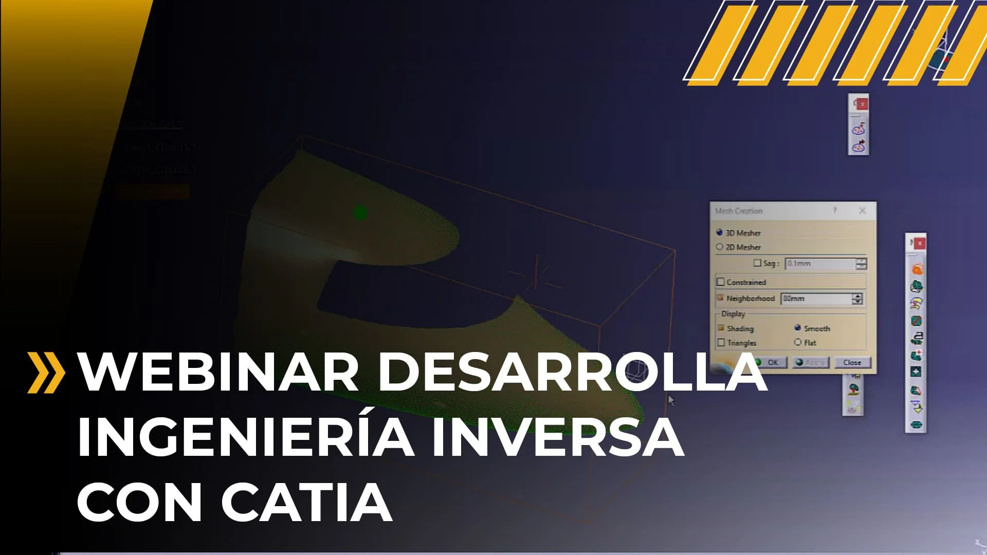 Webinar Desarrolla Ingeniería Inversa con el Software CATIA